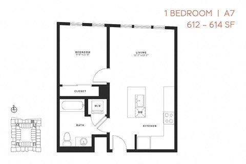 One Bedroom A7 - Vicino