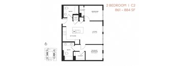 Two Bedroom C2 - Vicino