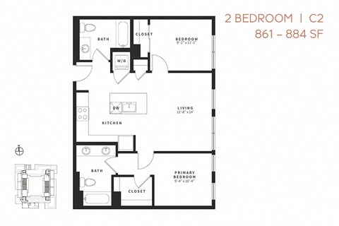 Two Bedroom C2 - Vicino