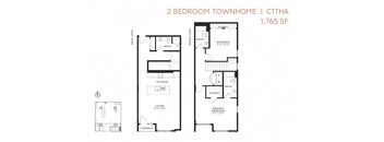 Two Bedroom Townhome C1THA - Vicino