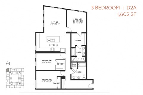 Three-bedroom D2A - Vicino