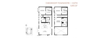 Three-bedroom Townhome D2TH - Vicino
