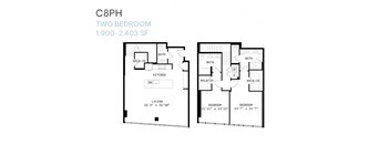 Two Bedroom Penthouse - West San Diego