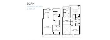 Two Bedroom Den Penthouse - West San Diego