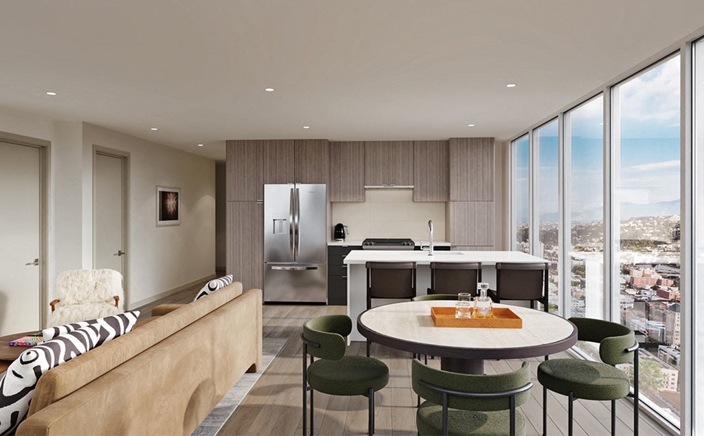 Kitchen & Living Area - Hallasan