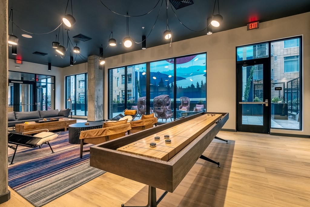 Resident Hub Lounge Shuffleboard - Coen & Columbia