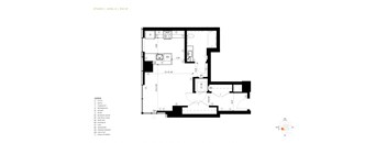 a floor plan of a house with a bathroom and a terrace