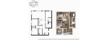 3 Bedroom C1 Floor Plan - Lydian