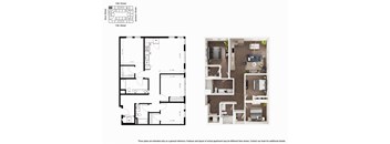 3 Bedroom C2 Floor Plan - Lydian