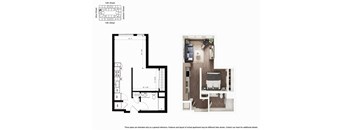 Studio S2 Floor Plan - Lydian