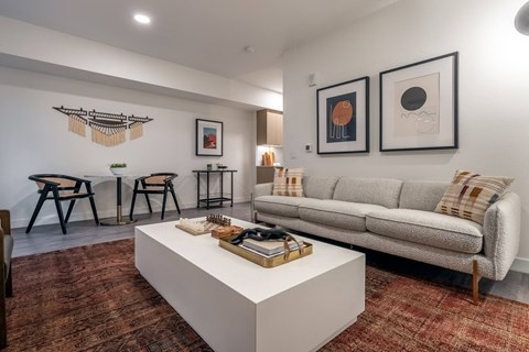 1 Bedroom Living Area - Coen & Columbia