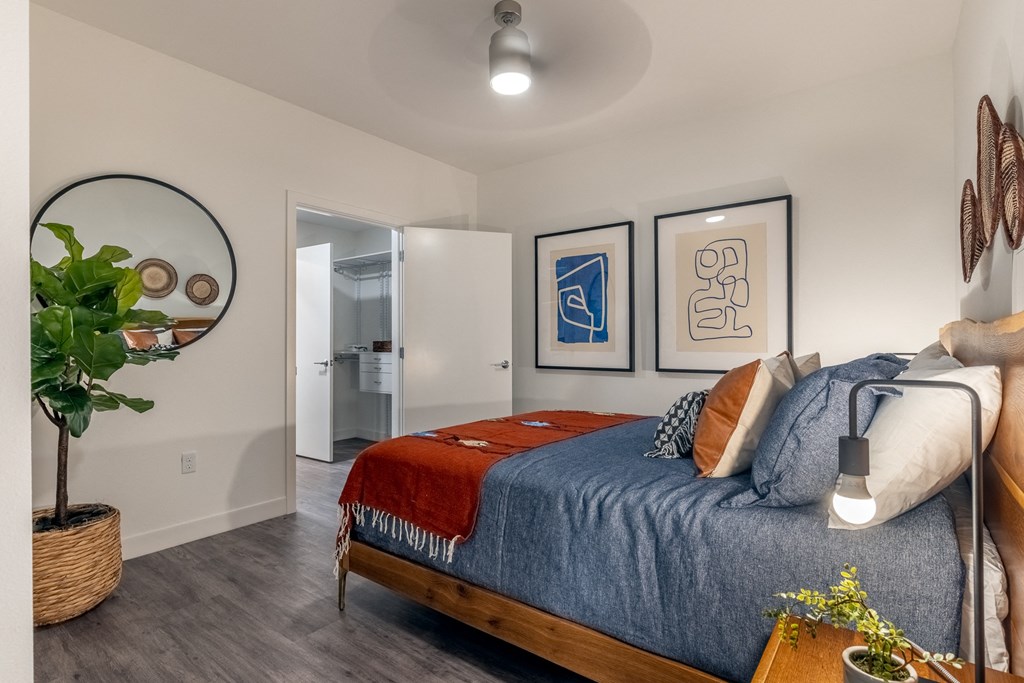 1 Bedroom Model Bedroom - Coen & Columbia