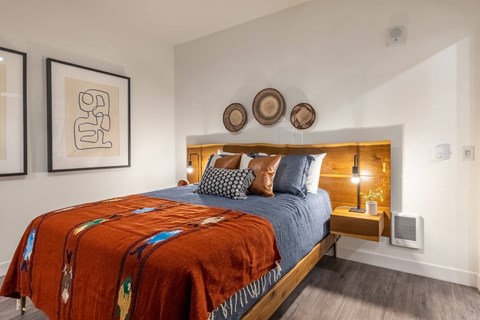 1 Bedroom Model Bedroom - Coen & Columbia