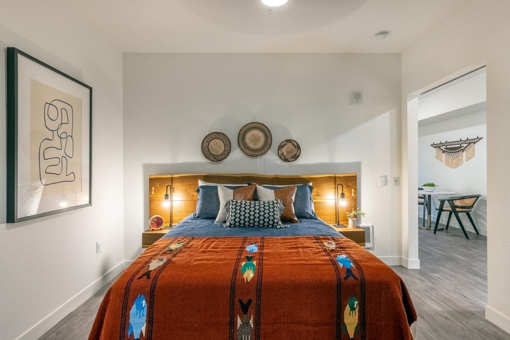 1 Bedroom Model Bedroom - Coen & Columbia