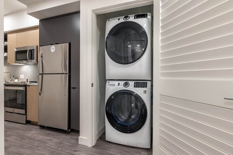 1 Bedroom Model Laundry - Coen & Columbia