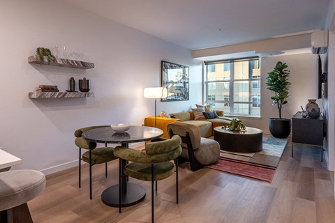 Model Living Room - The Ballard Independent