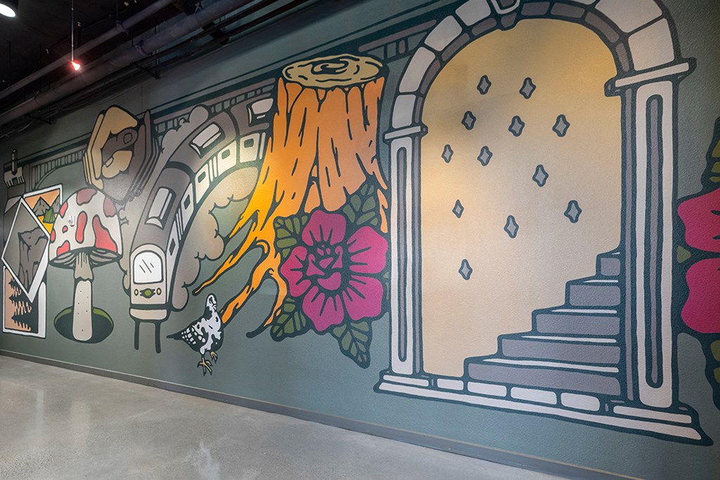 Mural Art - The Strauss on Burnside