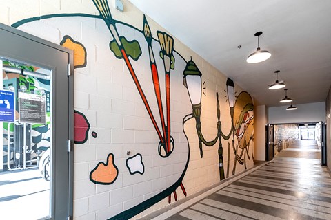 Mural Art - The Strauss on Burnside