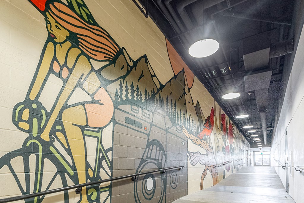 Mural Art - The Strauss on Burnside