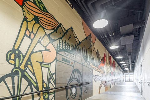 Mural Art - The Strauss on Burnside