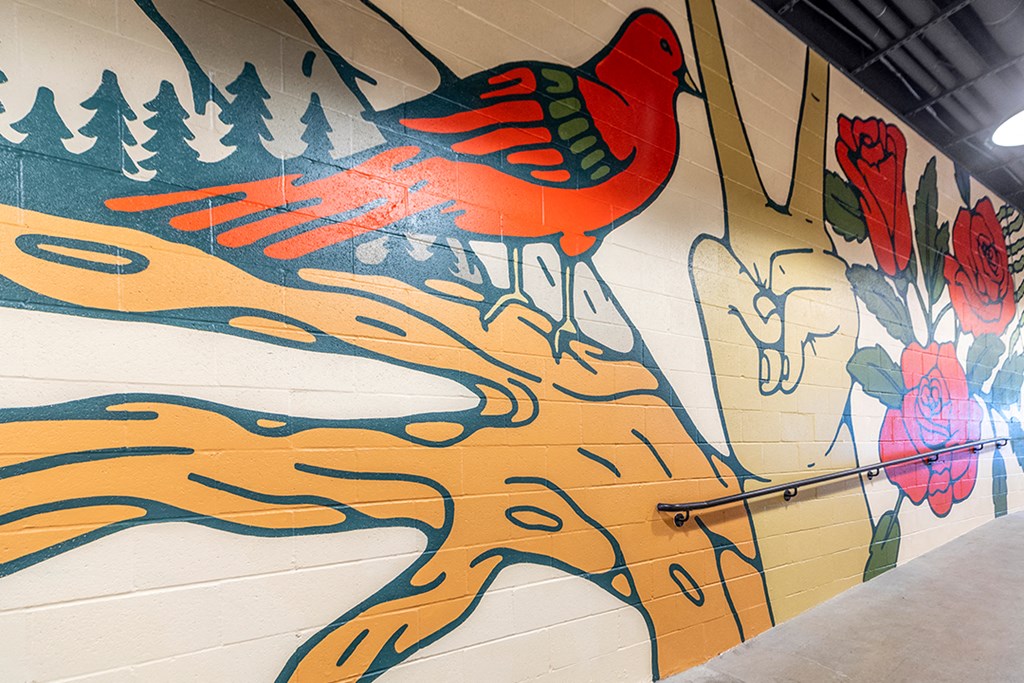 Mural Art - The Strauss on Burnside