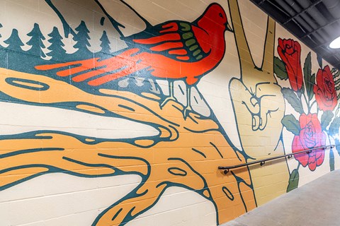 Mural Art - The Strauss on Burnside