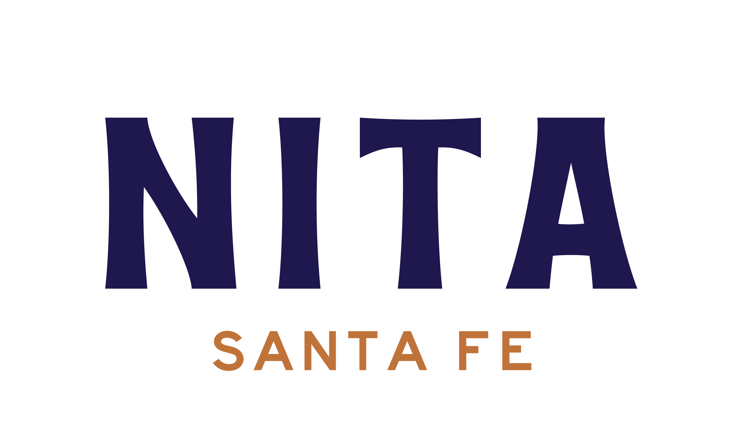the logo for national tent santa fe
