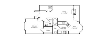 One Bed Oak Renovated A1r