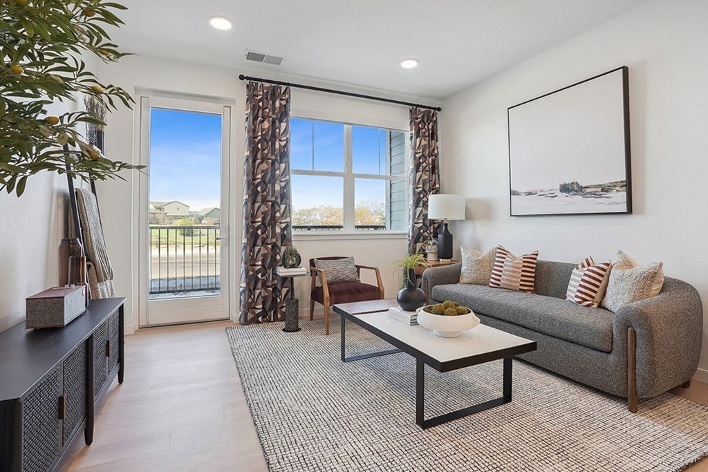 One Bedroom Model A2 814 SF - Sabine