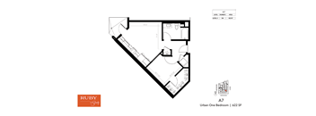 One Bedroom A7 - Ruby at The Society