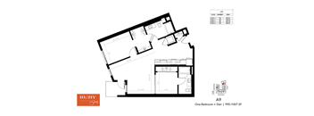 One Bedroom + Den A9 - Ruby at The Society