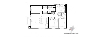 Three Bedroom D2 - Ruby at The Society