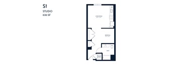 Studio S1 636 SF - Resa Long Beach