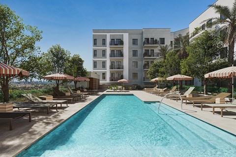 Resort-Style Pool & Spa - The Daphne