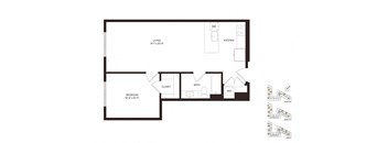 One Bedroom A2 - The Deveraux