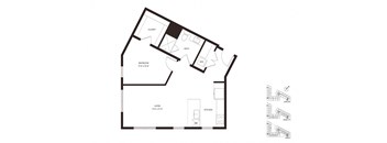 One Bedroom A3 - The Deveraux