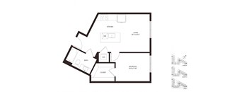 One Bedroom A6 - The Deveraux