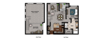 One Bedroom Signature The Flats at Inverness