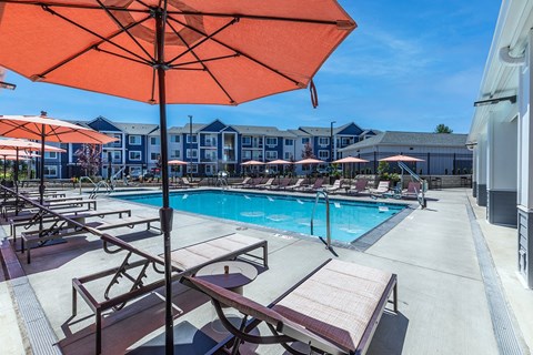 Pool Lounge Area - The Miles