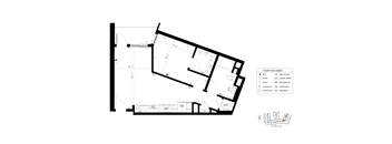 One Bedroom A4 Bradbury at The Society