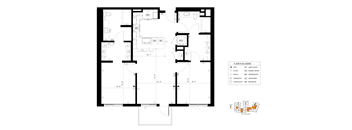 Two Bedroom C1 Bradbury at The Society