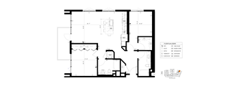 Two Bedroom C2 Bradbury at The Society