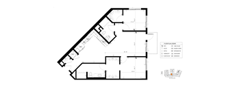 Two Bedroom C4 Bradbury at The Society