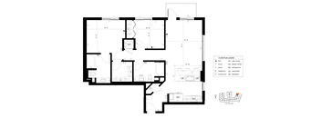 Two Bedroom C5 Bradbury at The Society