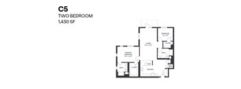 Two Bedroom C5 1430 SF - Paxton
