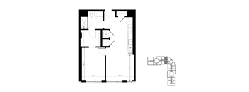 1 Bedroom 1S 01A Vespr