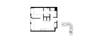 1 Bedroom 1S 02A Vespr