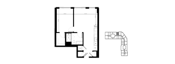 1 Bedroom 1S 04 Vespr