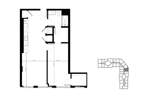 1 Bedroom 1S 01D Vespr