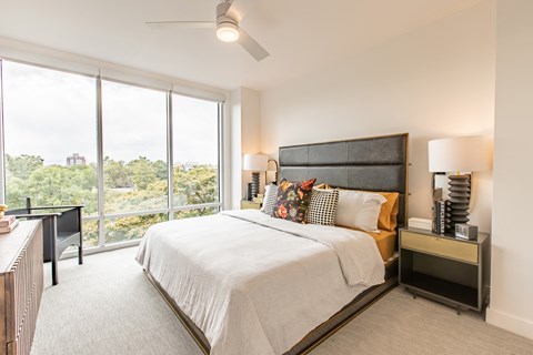 Bedroom with a view